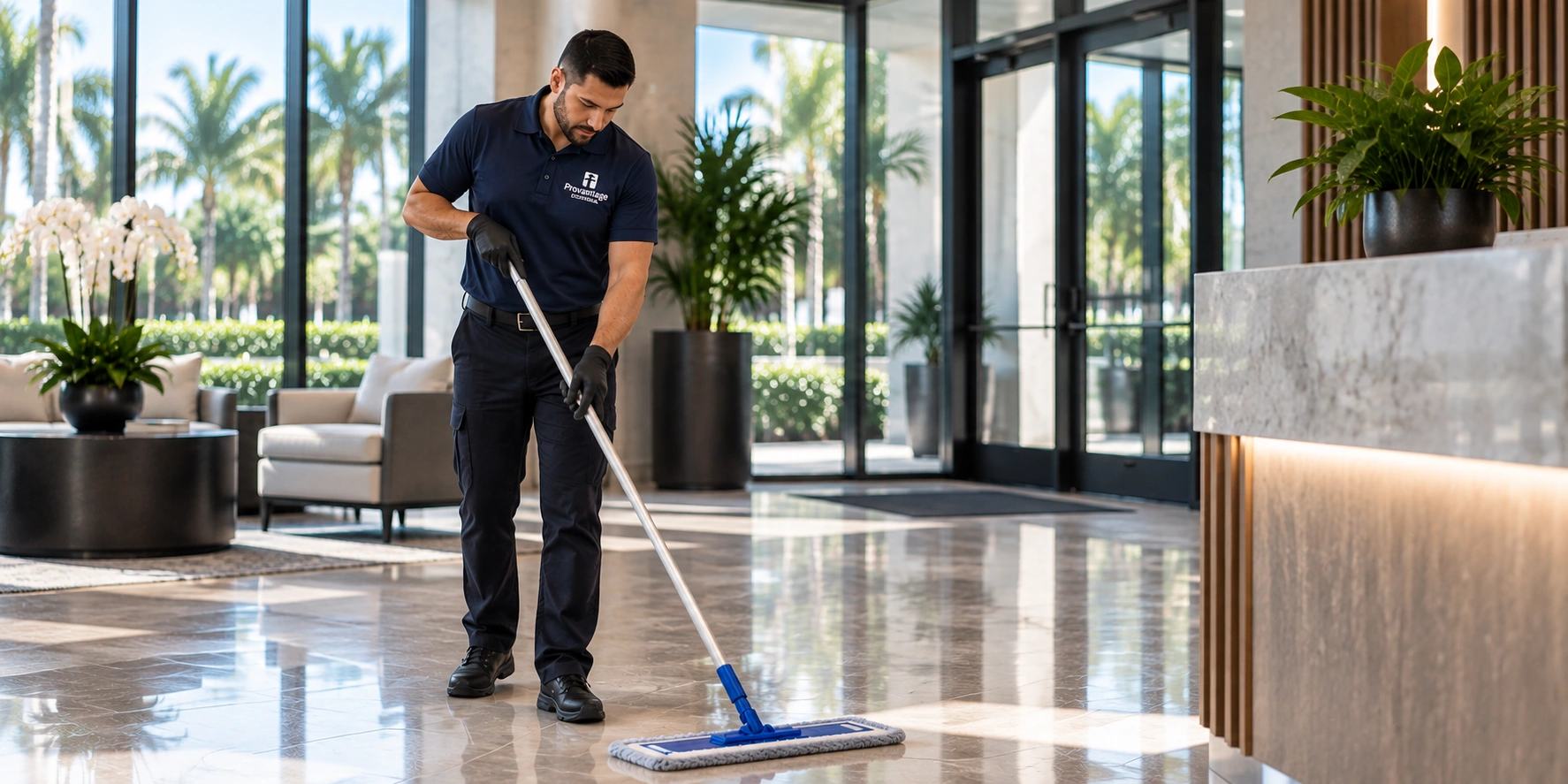 Provantage Custodial professional cleaning service in Central Florida
